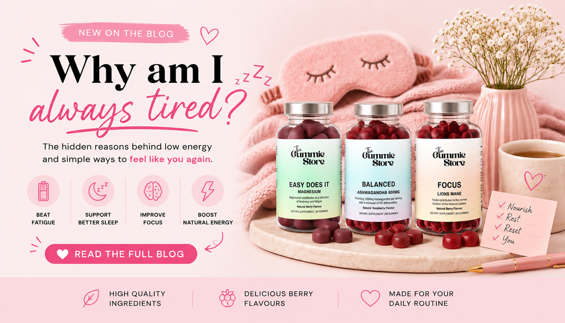 Why Am I Always Tired? 6 Nutritional Reasons | The Gummie Store