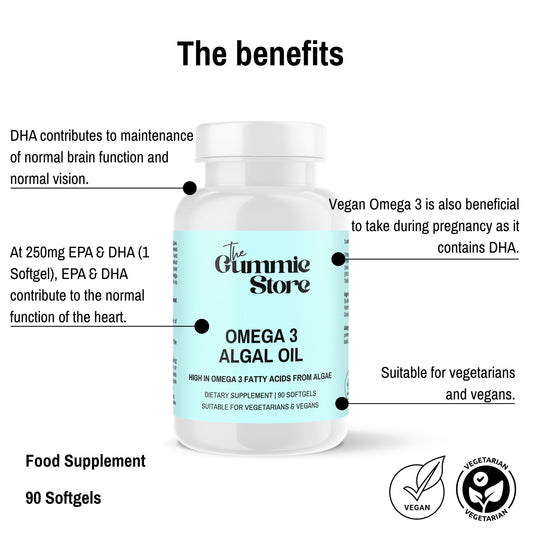 Vegan Omega 3 Algal Oil