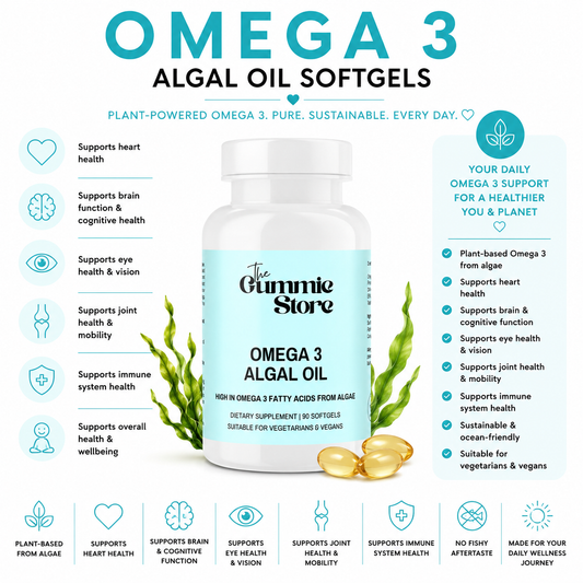 Vegan Omega 3 Algal Oil