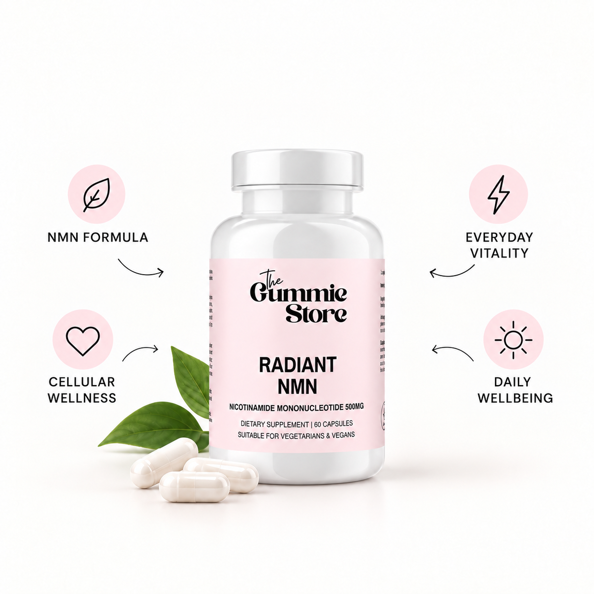 NMN (Nicotinamide Mononucleotide) 500mg
